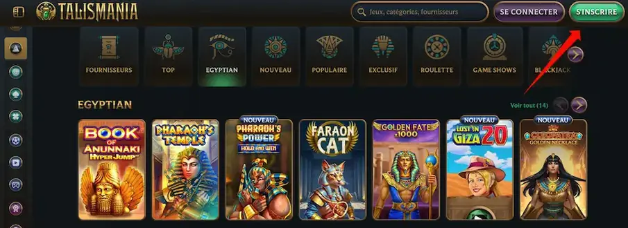 Ouverture et gestion d’un compte joueur Talismania