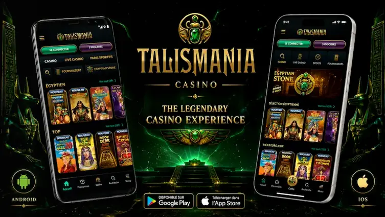 Accès mobile Talismania avec Android et iOS