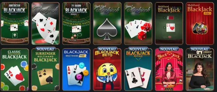 Principes essentiels du blackjack et de ses variantes